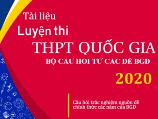 650 câu trắc nghiệm có lời giải chi tiết trong các đề thi THPTQG môn Toán