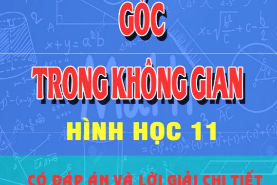 Bài toán góc trong không gian Đặng Việt Đông