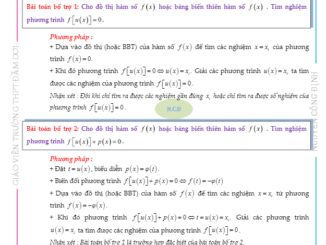 Bài toán VD VDC tính đơn điệu của hàm số Nguyễn Công Định
