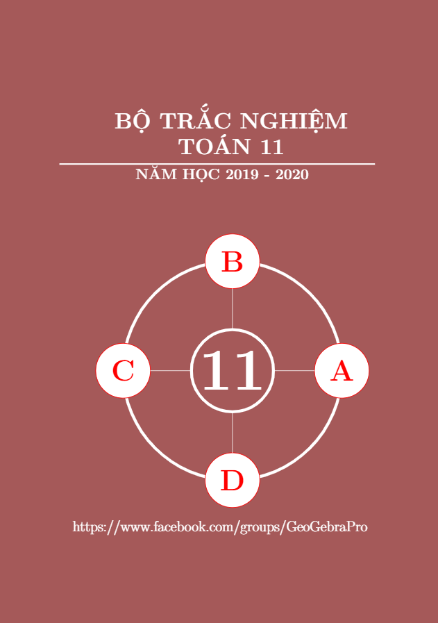 Bộ trắc nghiệm Toán 11