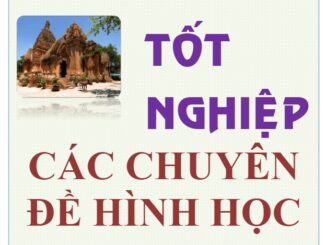 Các chuyên đề Hình học ôn thi tốt nghiệp THPT Lư Sĩ Pháp