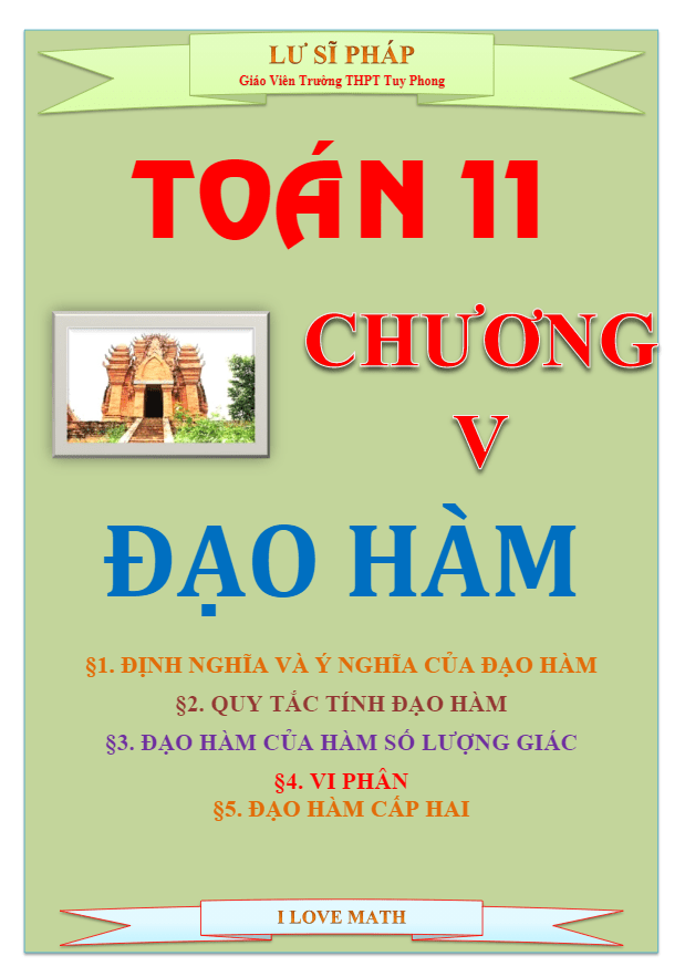 Chuyên đề đạo hàm Lư Sĩ Pháp