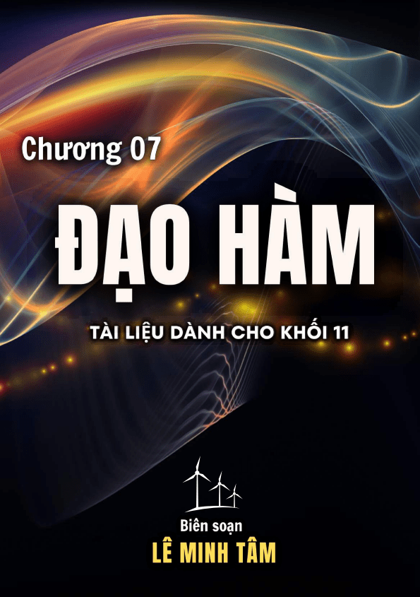 Chuyên đề đạo hàm Toán 11 Lê Minh Tâm