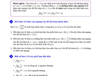 Chuyên đề đường tiệm cận của đồ thị hàm số Phạm Hoàng Điệp