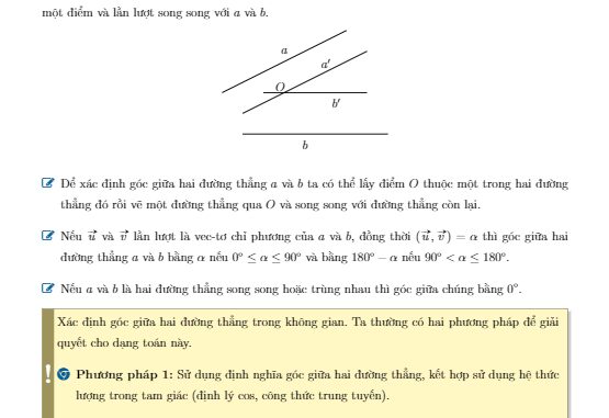 Chuyên đề góc và khoảng cách trong không gian Nguyễn Nhanh Tiến