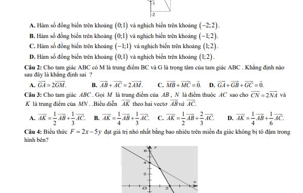 Đề cuối kỳ 1 Toán 10 năm 2023 2024 trường THPT Nguyễn Trãi Khánh Hòa