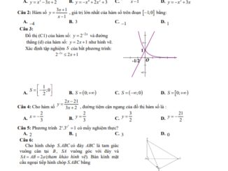 Đề cuối kỳ 1 Toán 12 năm 2023 2024 trường THPT chuyên Lê Quý Đôn Bình Định