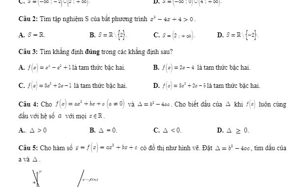 Đề cương ôn tập Toán 10 HK2 năm 2018 – 2019 trường Trần Phú – Hà Nội