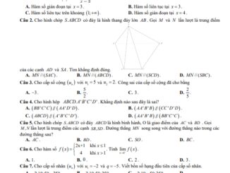 Đề học kỳ 1 Toán 11 năm 2023 2024 trường THPT Xuân Trường Nam Định