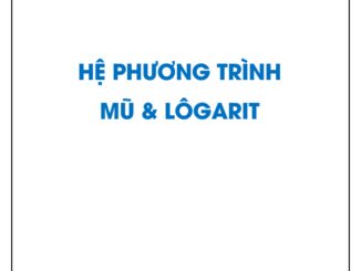 Giải bài tập SGK Giải tích 12 nâng cao: Hệ phương trình mũ và lôgarit