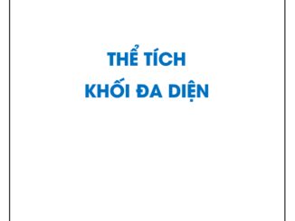 Giải bài tập SGK Hình học 12 cơ bản: Khái niệm về thể tích của khối đa diện