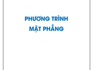 Giải bài tập SGK Hình học 12 nâng cao: Phương trình mặt phẳng