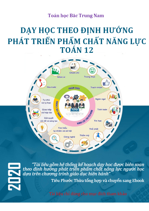 Giáo án dạy học Toán 12 theo định hướng phát triển phẩm chất năng lực