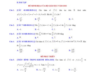 Một số thủ thuật tính tích phân