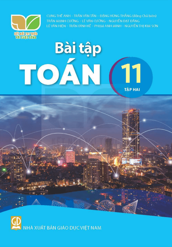 Sách bài tập Toán 11 (tập 2) (Kết Nối Tri Thức Với Cuộc Sống)