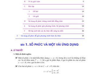 Số phức và một số ứng dụng Nguyễn Tài Chung