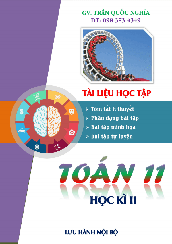 Tài liệu học tập Toán 11 học kì 2 Trần Quốc Nghĩa