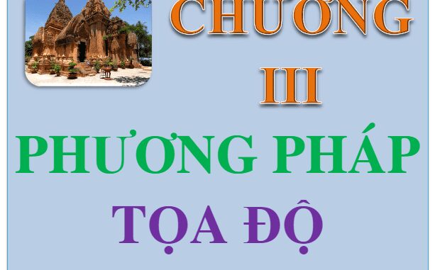 Tài liệu phương pháp tọa độ trong mặt phẳng Lư Sĩ Pháp