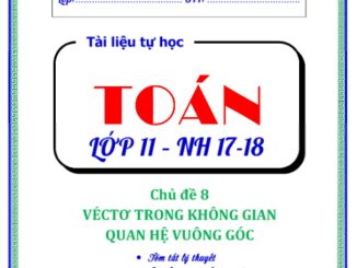 Vectơ trong không gian, quan hệ vuông góc Trần Quốc Nghĩa