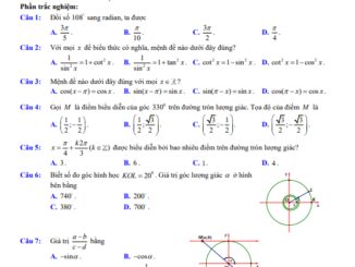 04 đề ôn tập giữa kì 1 Toán 11 năm 2023 2024 trường THPT Việt Đức Hà Nội