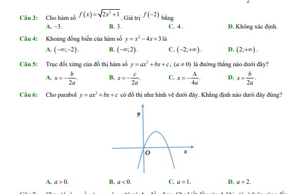 10 đề kiểm tra giữa học kì 2 Toán 10 Kết Nối Tri Thức Với Cuộc Sống