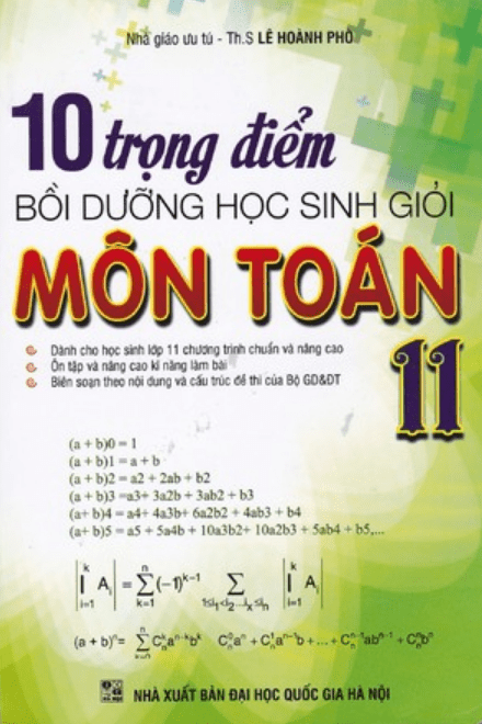 10 trọng điểm bồi dưỡng học sinh giỏi môn Toán 11 Lê Hoành Phò