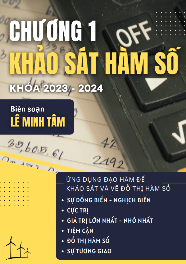 Bài tập chọn lọc ứng dụng đạo hàm để khảo sát và vẽ đồ thị hàm số