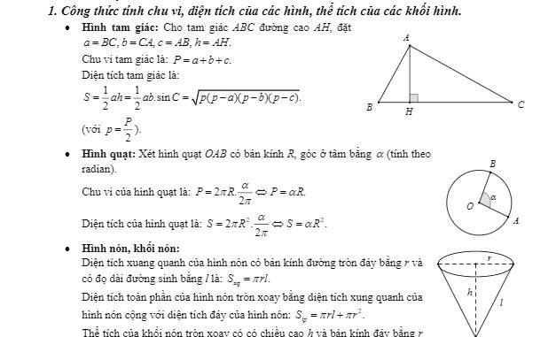 Bài toán thực tế liên quan đến hình học Nguyễn Bá Hoàng