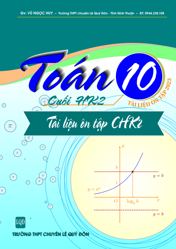 Bộ đề ôn tập kiểm tra cuối học kì 2 môn Toán 10 (70% TN + 30% TL)