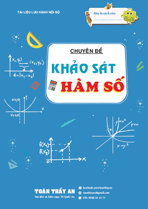 Chuyên đề khảo sát hàm số Tô Quốc An (quyển 2)