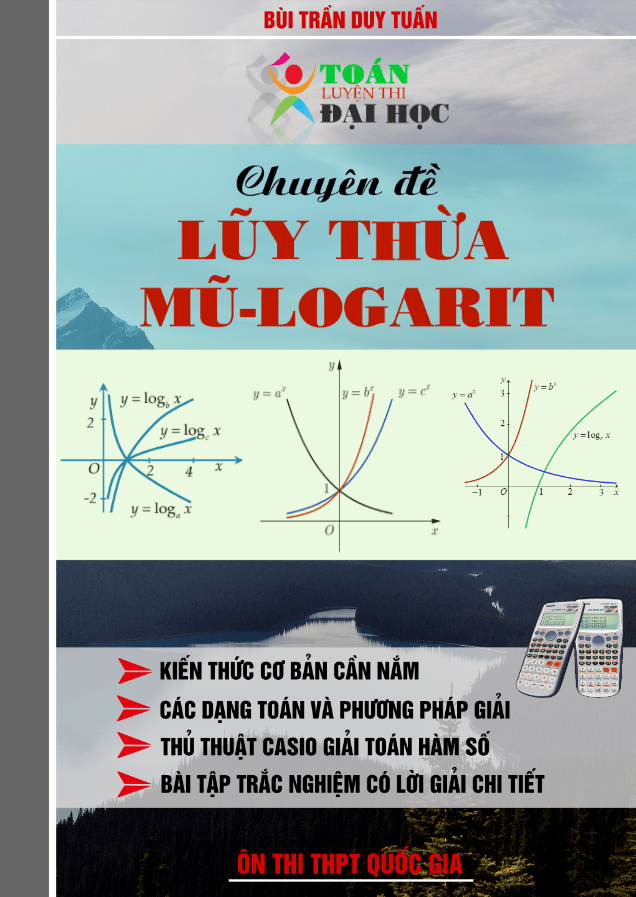 Chuyên đề lũy thừa, mũ và logarit Bùi Trần Duy Tuấn