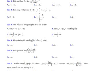 Đề cuối học kì 2 Toán 11 năm 2022 2023 trường THPT Trần Phú Hà Nội