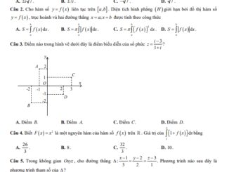 Đề cuối học kỳ 2 Toán 12 năm 2022 2023 trường THPT Ngô Gia Tự Đắk Lắk