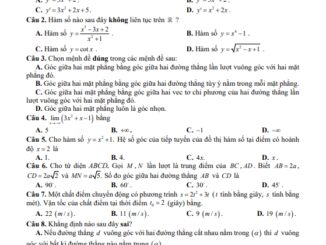 Đề cuối kì 2 Toán 11 năm 2022 2023 trường THPT Hoàng Hoa Thám Đà Nẵng