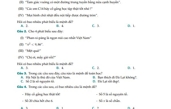 Đề cương ôn tập cuối học kì 1 Toán 10 Kết Nối Tri Thức Với Cuộc Sống