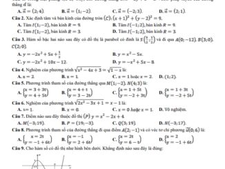 Đề giữa học kỳ 2 Toán 10 năm 2022 2023 trường THPT Ngô Gia Tự Đắk Lắk
