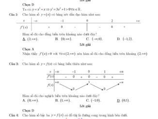 Đề giữa kỳ 1 Toán 12 năm 2023 2024 trường THPT Võ Văn Kiệt Gia Lai