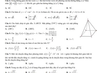 Đề học kì 2 Toán 11 năm 2022 2023 trường THPT Phan Châu Trinh Đà Nẵng