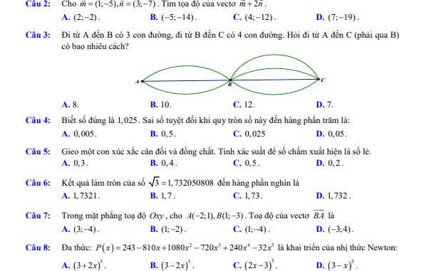 Đề học kỳ 2 Toán 10 năm 2022 2023 trường THPT Thăng Long TP HCM