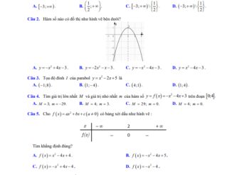 Đề tham khảo học kỳ 2 Toán 10 năm 2022 2023 trường THPT Kim Liên Hà Nội
