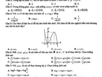 Đề thi thử tốt nghiệp THPT 2023 môn Toán lần 2 sở GD&ĐT Kiên Giang