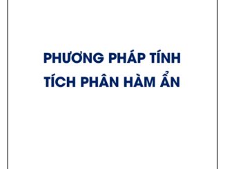 Một số phương pháp tính tích phân hàm ẩn