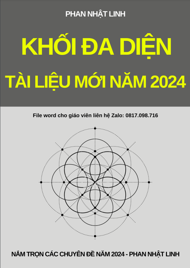 Nắm trọn chuyên đề thể tích khối đa diện ôn thi THPT Quốc gia môn Toán