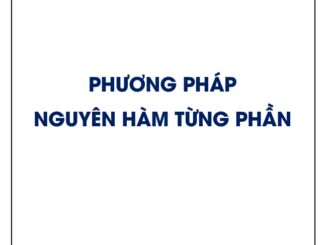 Phương pháp nguyên hàm từng phần