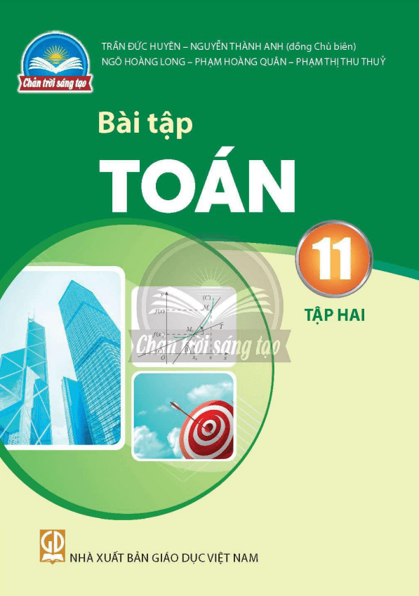 Sách bài tập Toán 11 (tập 2) (Chân Trời Sáng Tạo)