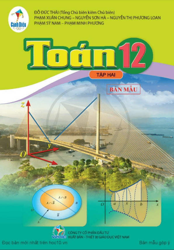 Sách giáo khoa Toán 12 (tập 2) (Cánh Diều)