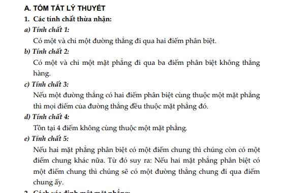 Tài liệu quan hệ song song trong không gian Toán 11 CTST