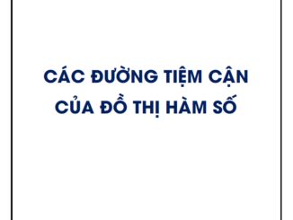 Tìm các đường tiệm cận của đồ thị hàm số