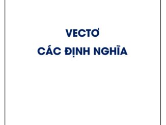 Vectơ và các định nghĩa