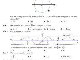 10 đề kiểm tra giữa học kỳ 1 môn Toán 11 định dạng trắc nghiệm 2025